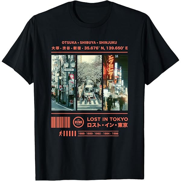 akior.e.m tシャツ　vintage 90s ビンテージtシャツ Amazon.com: Japanese Retro Vintage 90s 80s Streetwear Art Tokyo